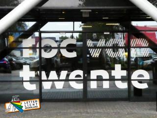 Grootformaat raamsticker logo ROC